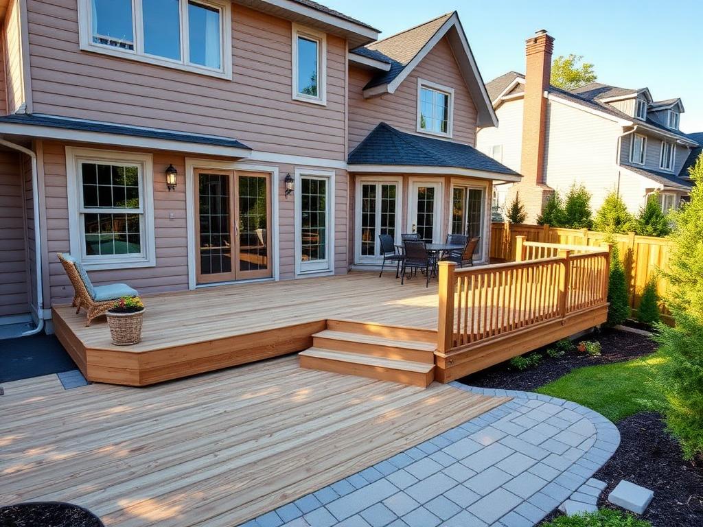 Terrasse et patio — projet de rénovation résidentielle