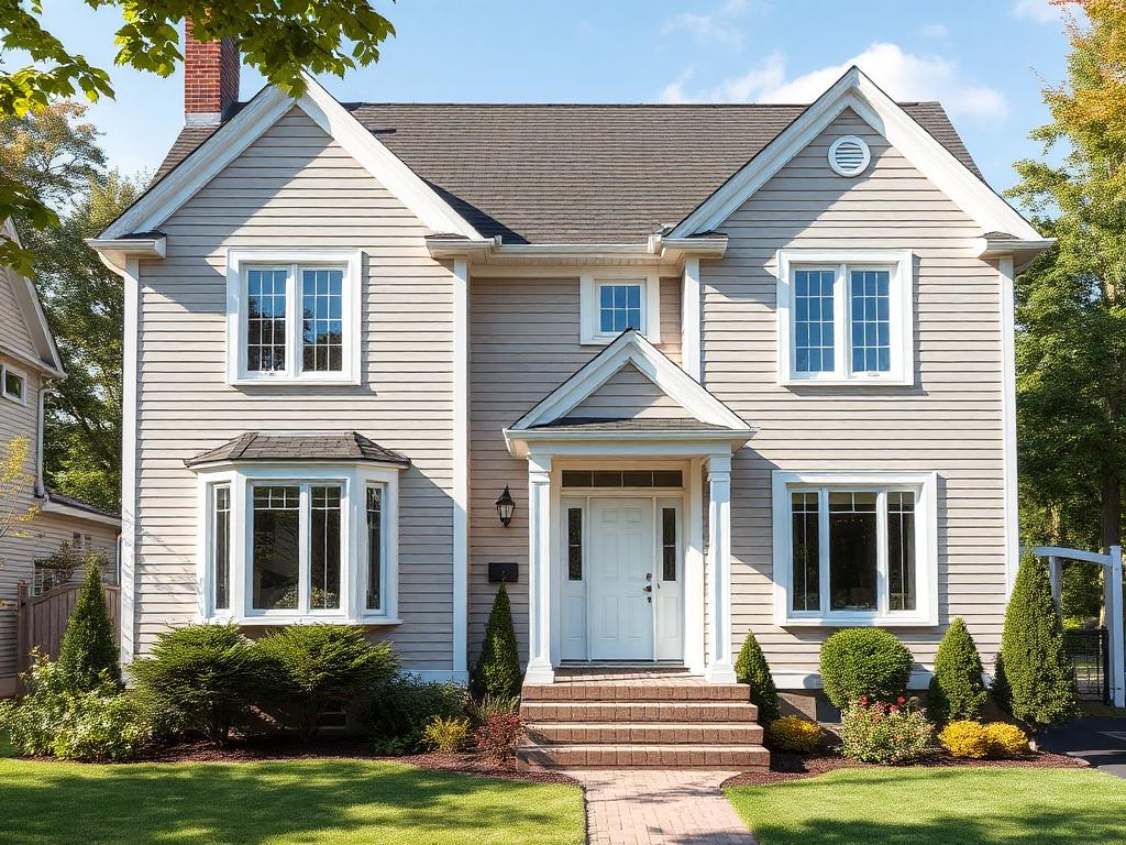 Revêtement extérieur et fenêtres — projet de rénovation résidentielle